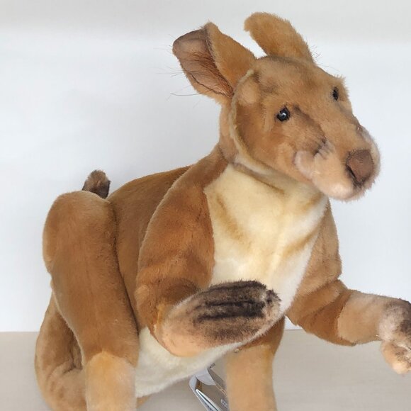 Hansa Handcrafted Kangaroo, Male Stuffed Animal Brand New w/ Tag - Picture 10 of 13